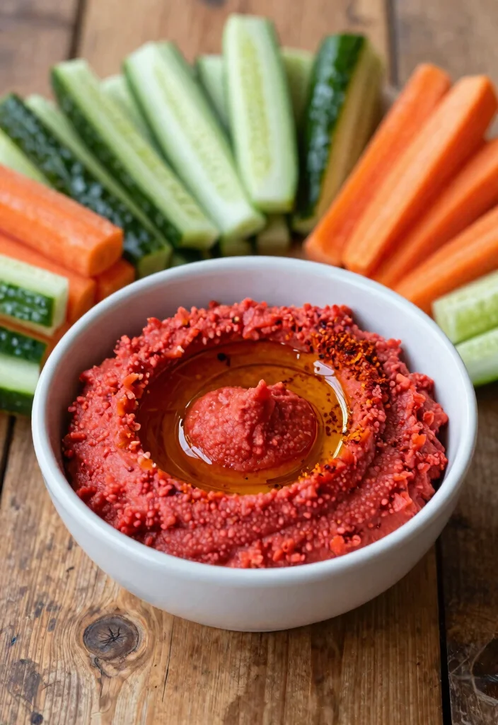 16 High Protein Low Carb Snack Meal Prep Recipes - 13. Roasted Red Pepper Hummus 1