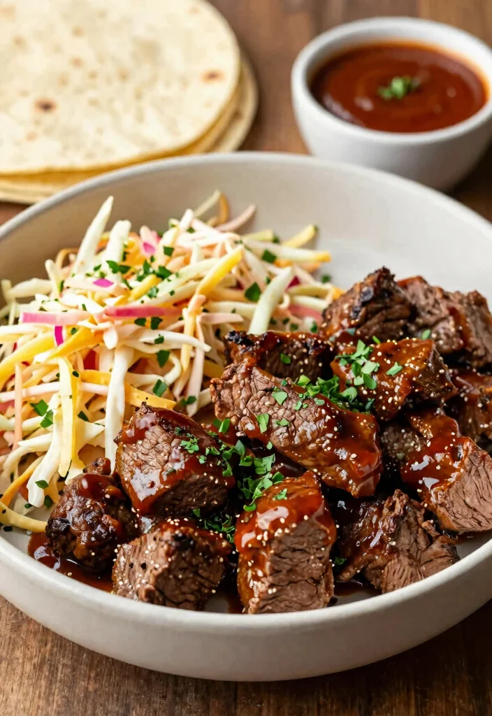 16 Leftover Steak Stir Fry Recipes Made Fresh - 13. BBQ Beef Stir Fry with Coleslaw 1