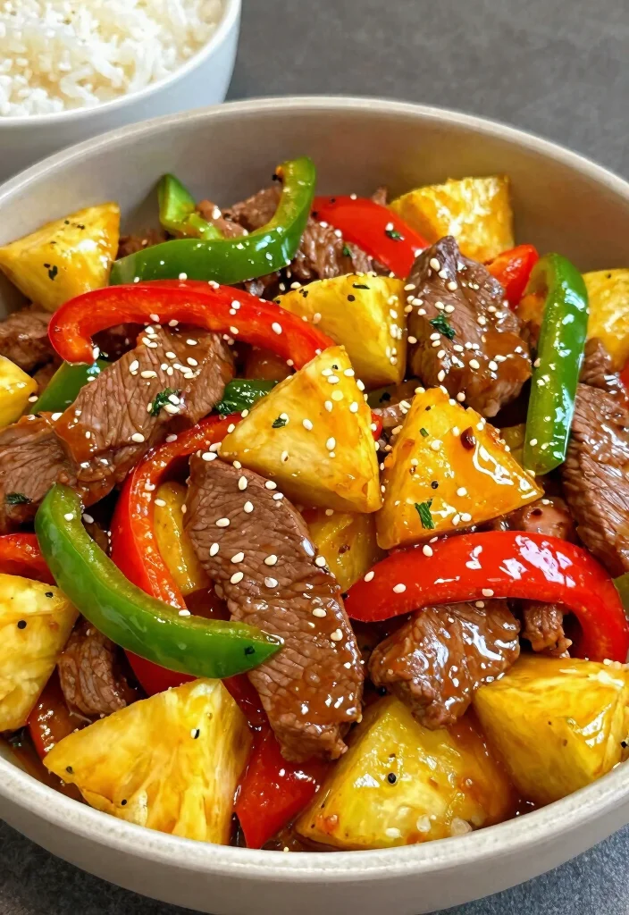 16 Leftover Steak Stir Fry Recipes Made Fresh - 15. Sweet and Sour Steak Stir Fry 1