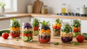 16 Mason Jar Salad Meal Prep Recipes
