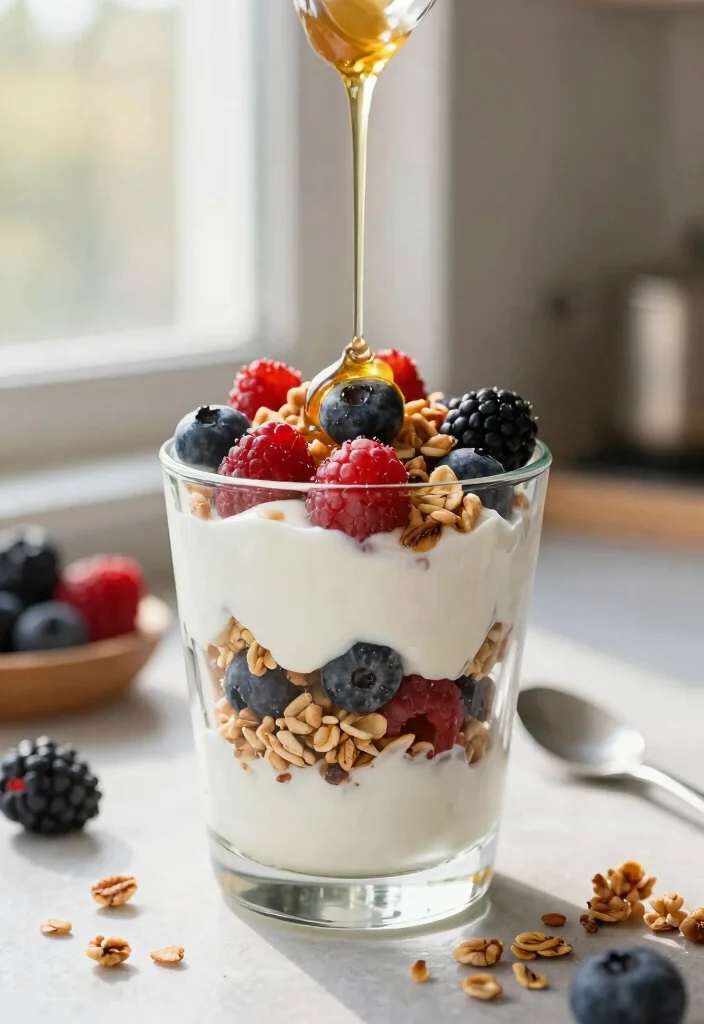 16 Postpartum Freezer Meal Prep Recipes - 15. Greek Yogurt Parfait 1
