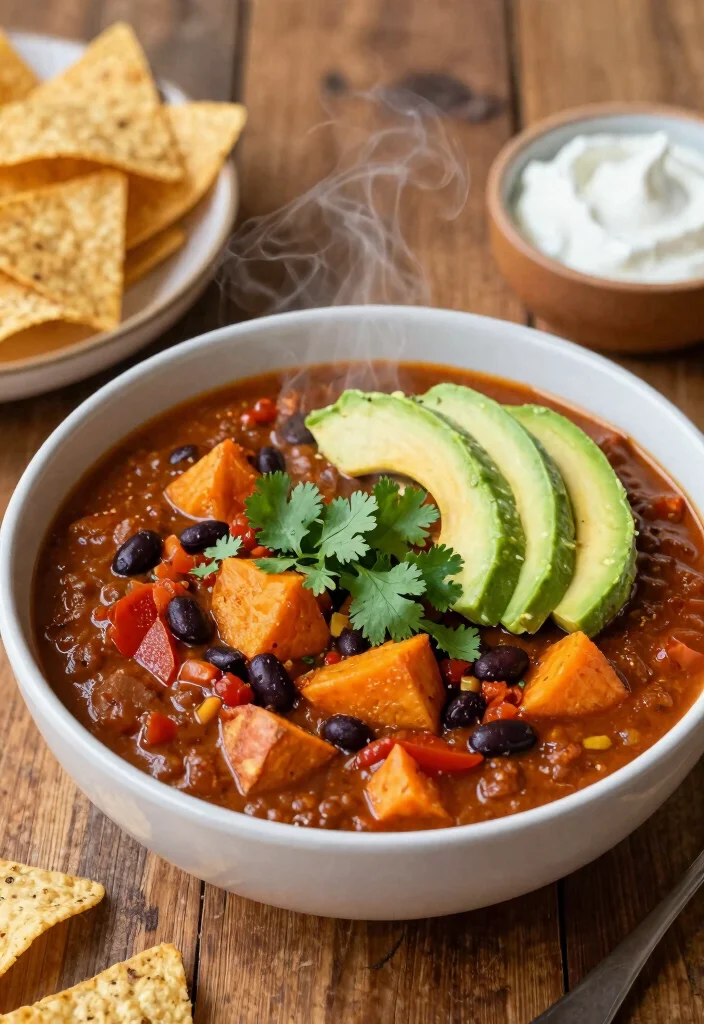 16 Postpartum Freezer Meal Prep Recipes - 3. Sweet Potato and Black Bean Chili 1