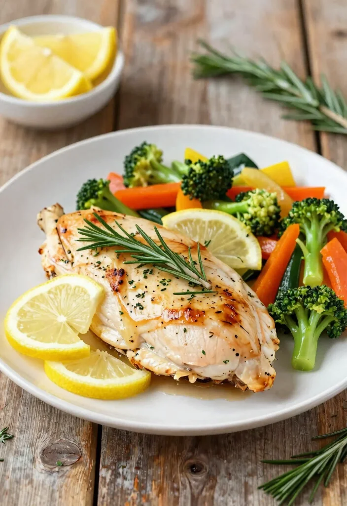 16 Postpartum Freezer Meal Prep Recipes - 4. Baked Lemon Herb Chicken 1