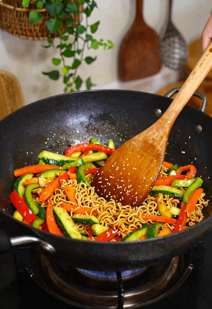 16 Ramen Noodle Stir Fry Recipes Made Easy - 1. Classic Veggie Ramen Stir Fry 1