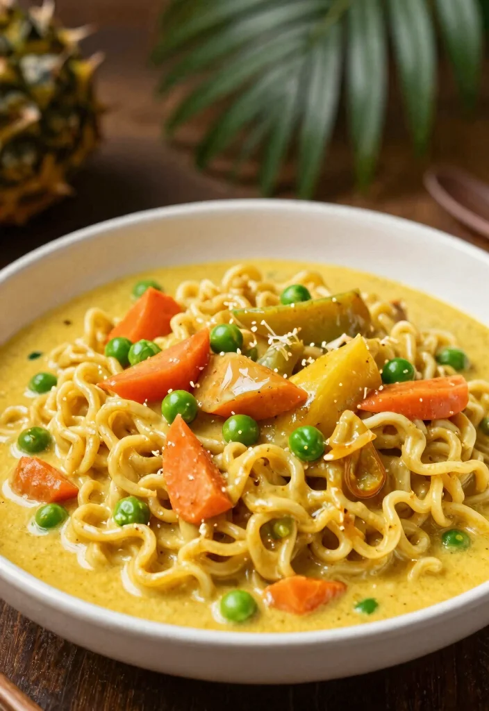 16 Ramen Noodle Stir Fry Recipes Made Easy - 13. Coconut Curry Ramen Stir Fry 1
