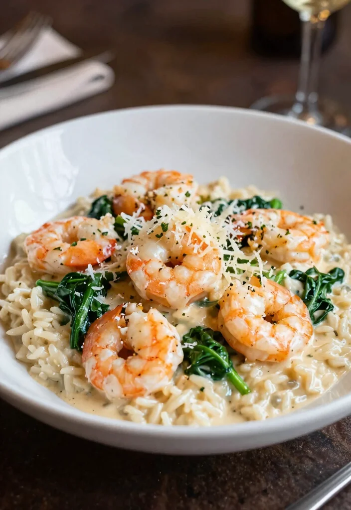 16 Shrimp Stir Fry Rice Recipes That Cook Fast - 15. Creamy Alfredo Shrimp Rice 1
