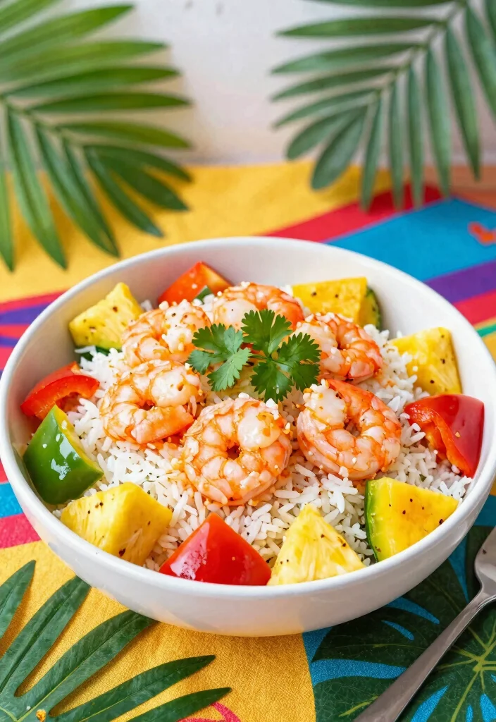 16 Shrimp Stir Fry Rice Recipes That Cook Fast - 4. Sweet and Sour Shrimp Rice Bowl 1