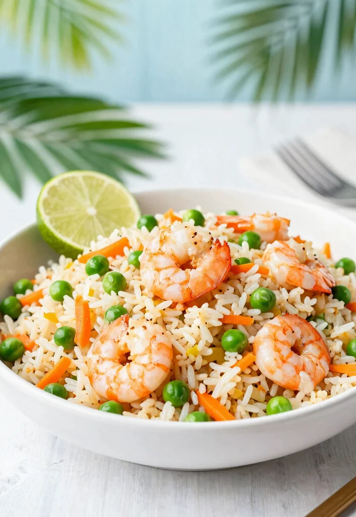 16 Shrimp Stir Fry Rice Recipes That Cook Fast - 5. Coconut Shrimp Fried Rice 1