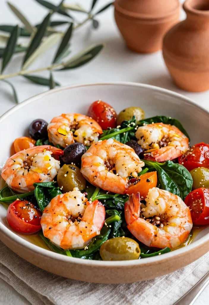 16 Shrimp Veggie Stir Fry Recipes That Are Light - 8. Mediterranean Shrimp and Vegetable Stir Fry 1