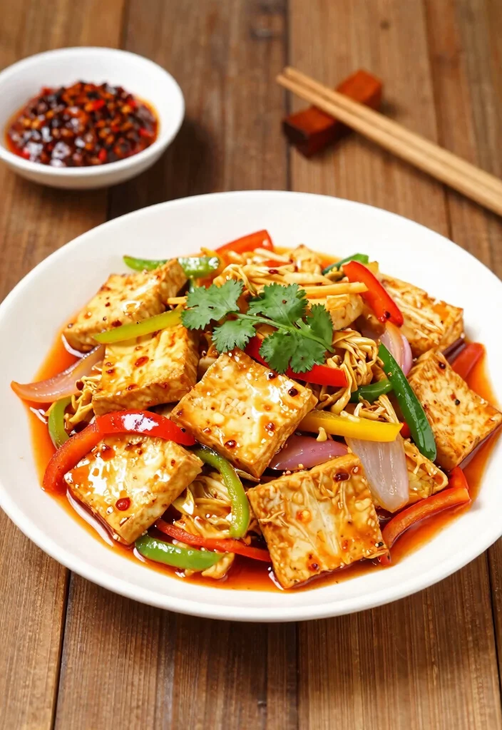 16 Stir Fry Cabbage Recipes That Are Simple - 2. Spicy Cabbage and Tofu Stir Fry 1