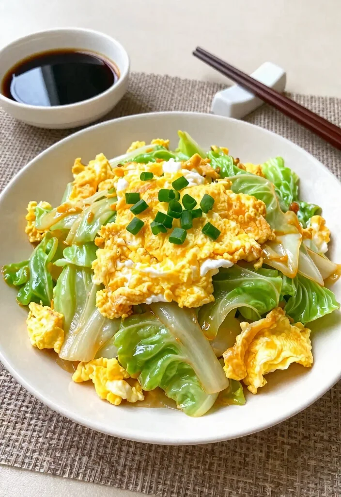 16 Stir Fry Cabbage Recipes That Are Simple - 3. Cabbage and Egg Stir Fry 1
