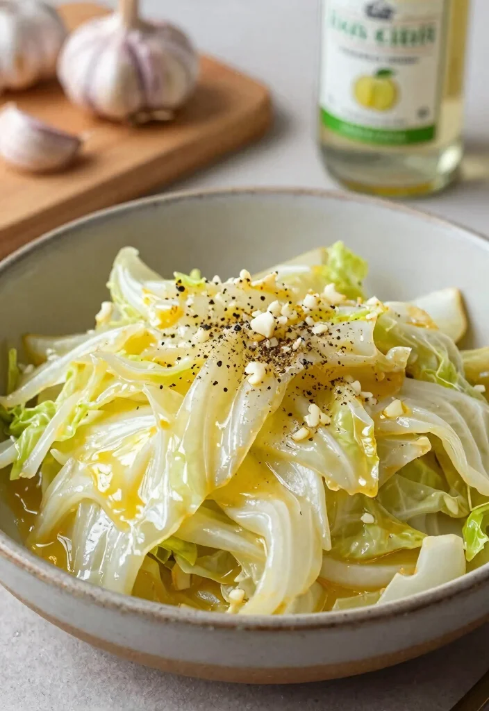 16 Stir Fry Cabbage Recipes That Are Simple - 5. Garlic Butter Cabbage Stir Fry 1