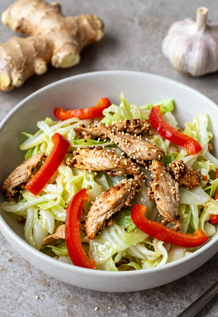 16 Stir Fry Cabbage Recipes That Are Simple - 7. Keto-Friendly Cabbage Stir Fry 1