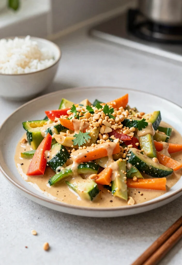 16 Vegan Stir Fry Sauce Recipes Full Of Flavor - 8. Peanut Sauce 1