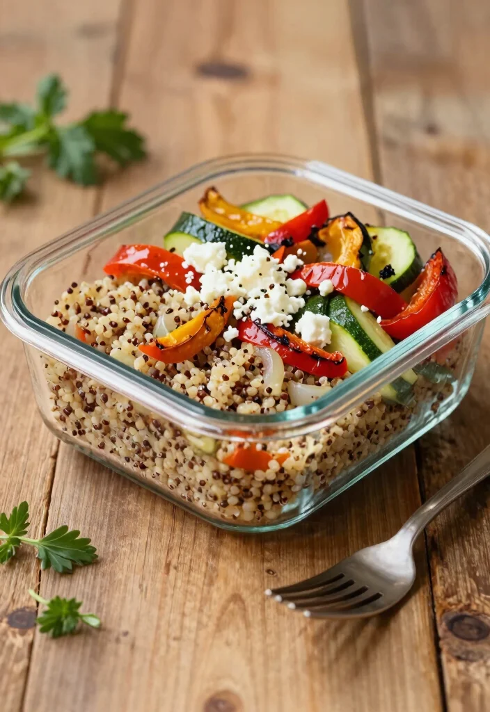 16 Work Lunch Meal Prep Recipes for Busy Professionals - 1. Quinoa and Roasted Veggie Bowls 1