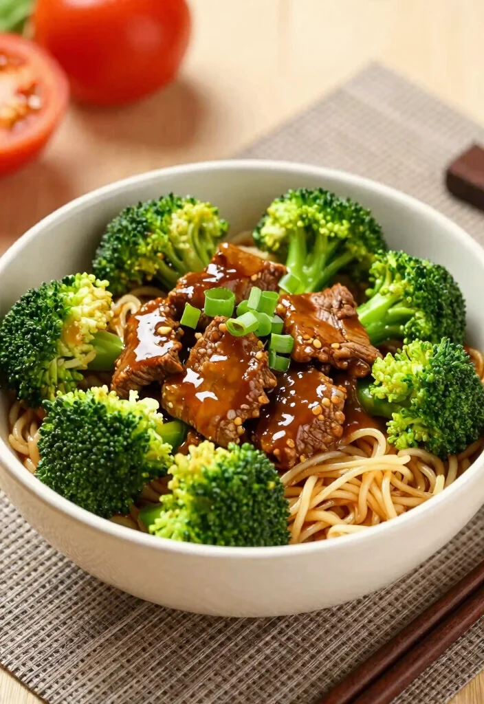 17 Beef And Broccoli Ramen Stir Fry Recipes - 11. Asian-inspired Beef and Broccoli Ramen Stir Fry 1