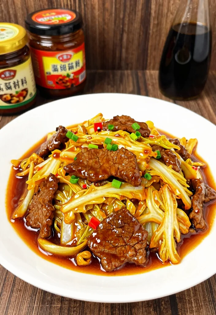 17 Beef And Cabbage Stir Fry Recipes Low Carb Friendly - 10. Beef and Cabbage Stir Fry with Hoisin Sauce 1