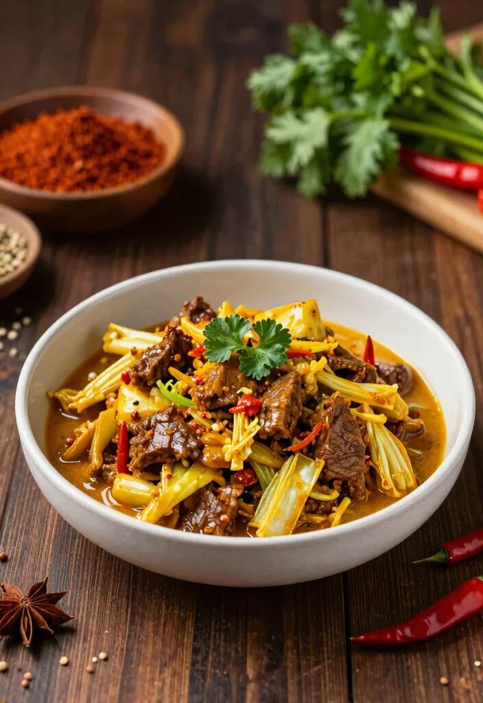 17 Beef And Cabbage Stir Fry Recipes Low Carb Friendly - 16. Beef and Cabbage Stir Fry with Curry 1