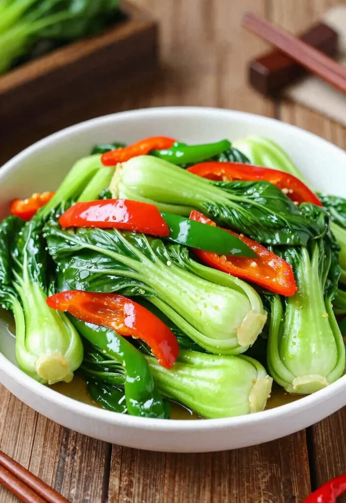 17 Bok Choy Stir Fry Recipes Simple And Quick - 12. Bok Choy and Bell Pepper Stir Fry 1