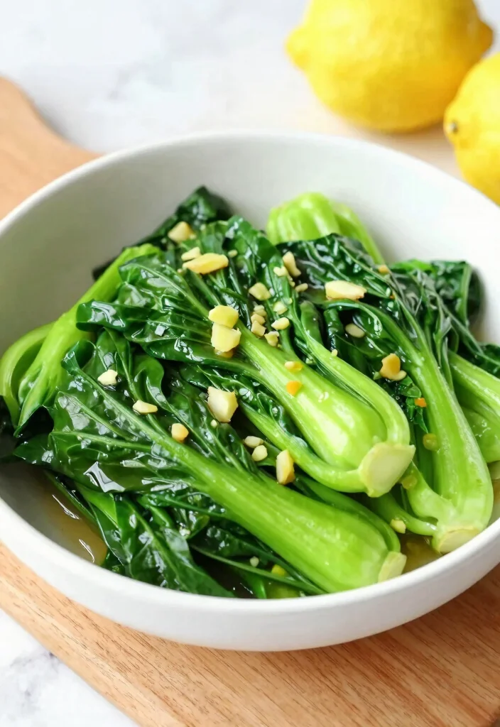 17 Bok Choy Stir Fry Recipes Simple And Quick - 3. Lemon-Ginger Bok Choy Stir Fry 1