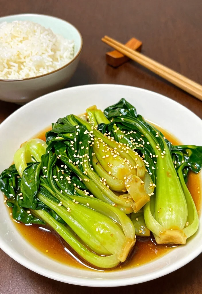 17 Bok Choy Stir Fry Recipes Simple And Quick - 5. Sesame Bok Choy Stir Fry 1