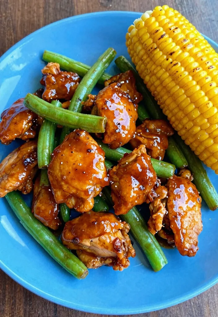 17 Chicken And Green Bean Stir Fry Recipes for a Healthy Dinner - 15. BBQ Chicken and Green Bean Stir Fry 1