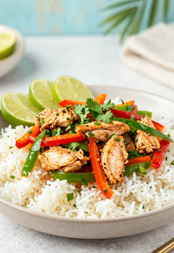 17 Chicken Stir Fry With Rice Recipes For Complete Meals - 11. Cilantro Lime Chicken Stir Fry 1