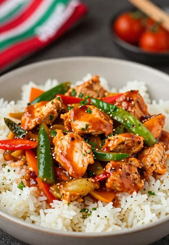 17 Chicken Stir Fry With Rice Recipes For Complete Meals - 13. Buffalo Chicken Stir Fry 1