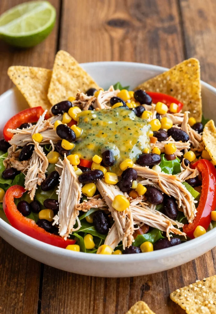 17 Delicious Chicken Salad Meal Prep Recipes for Weight Loss - 3. Southwest Chicken Salad 1