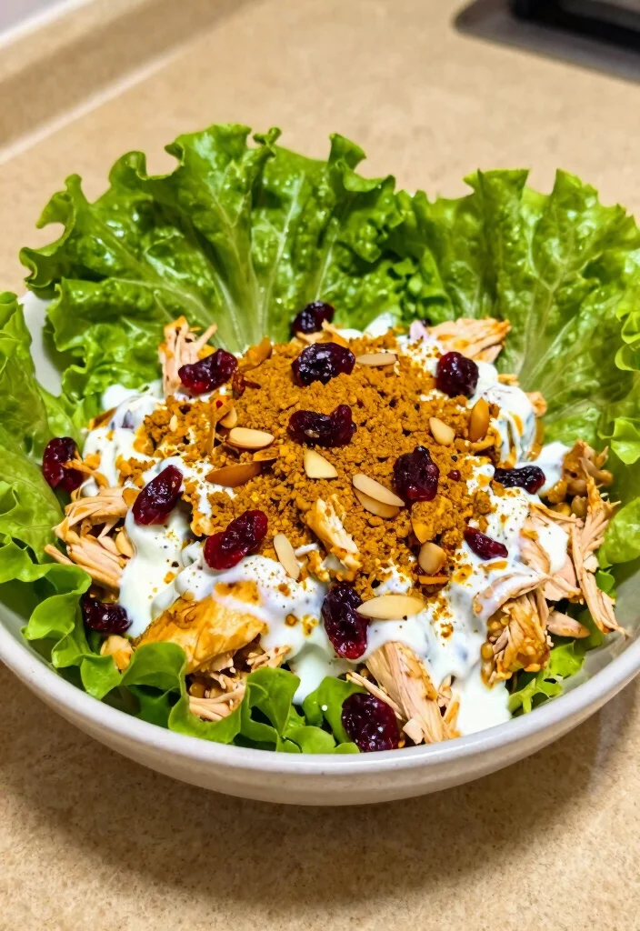 17 Delicious Chicken Salad Meal Prep Recipes for Weight Loss - 6. Curry Chicken Salad 1