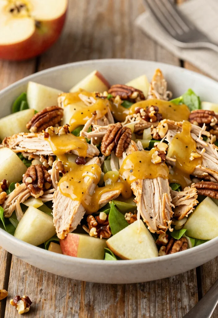 17 Delicious Chicken Salad Meal Prep Recipes for Weight Loss - 8. Honey Mustard Chicken Salad 1