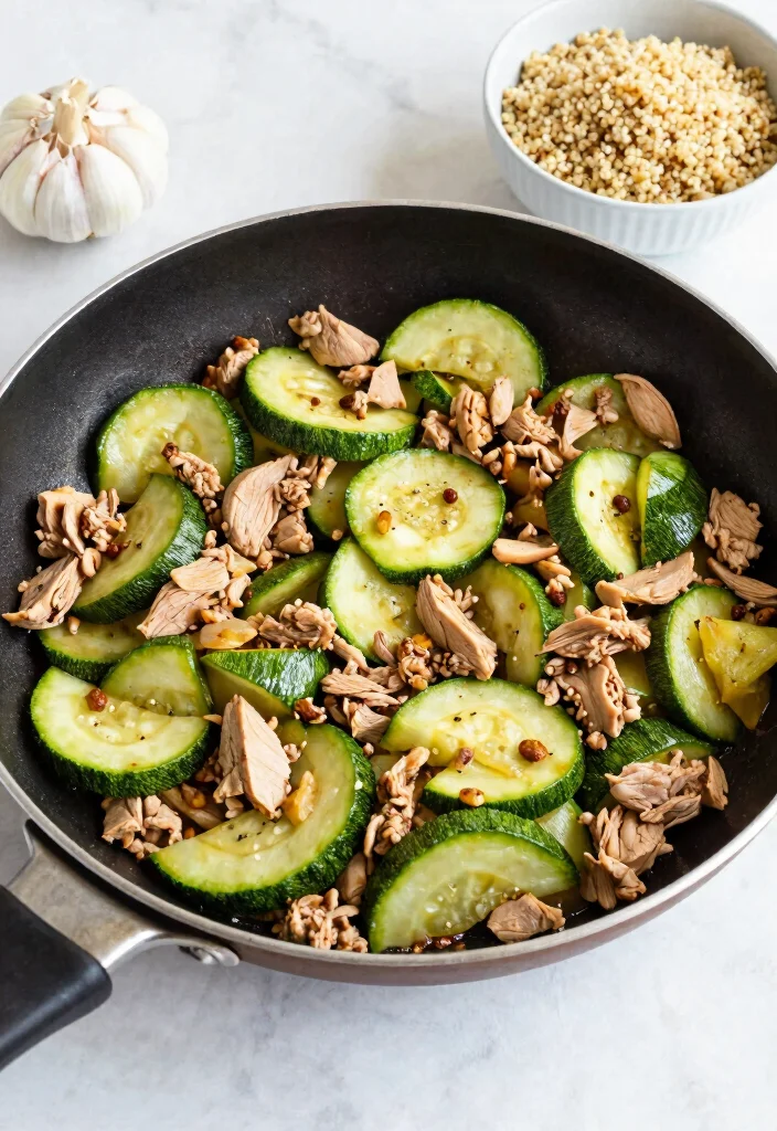 17 Ground Turkey Stir Fry Recipes For Easy And Healthy Dinners - 17. Ground Turkey and Zucchini Stir Fry 1