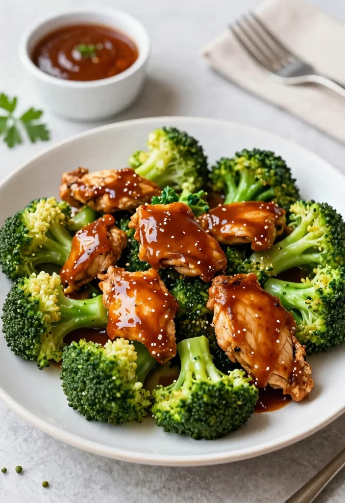 17 Healthy Chicken And Broccoli Stir Fry Recipes - 10. BBQ Chicken and Broccoli Stir Fry 1