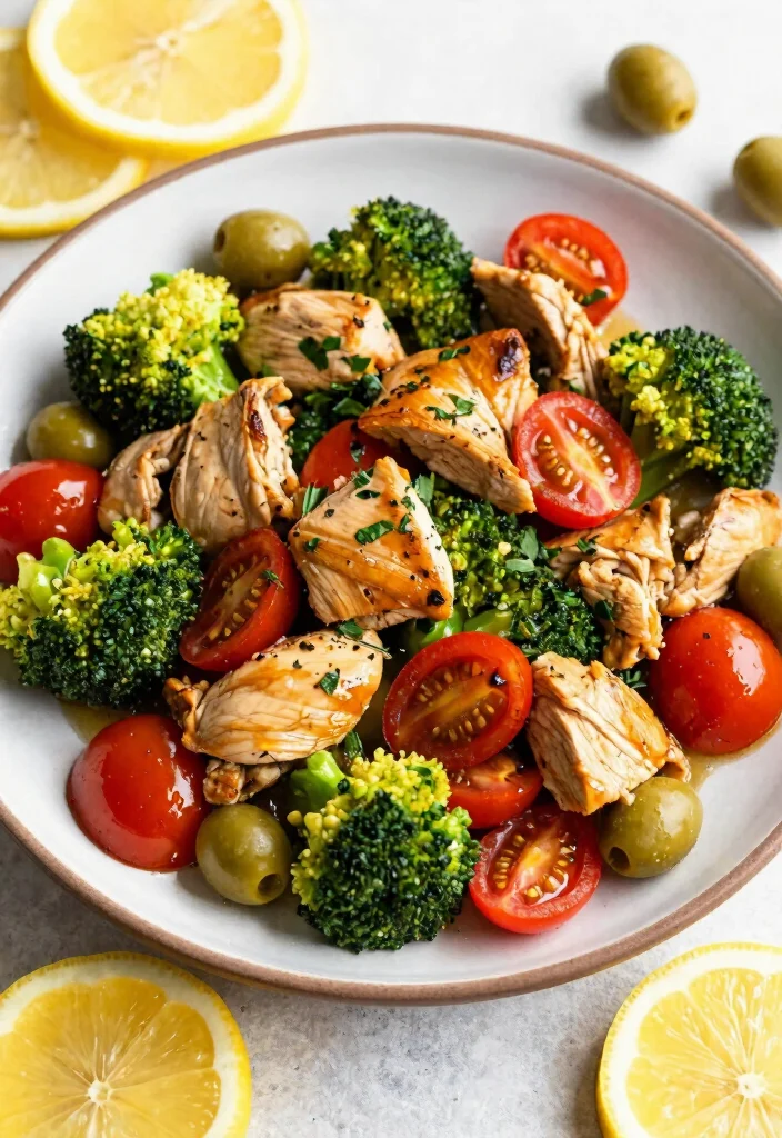 17 Healthy Chicken And Broccoli Stir Fry Recipes - 11. Mediterranean Chicken and Broccoli Stir Fry 1