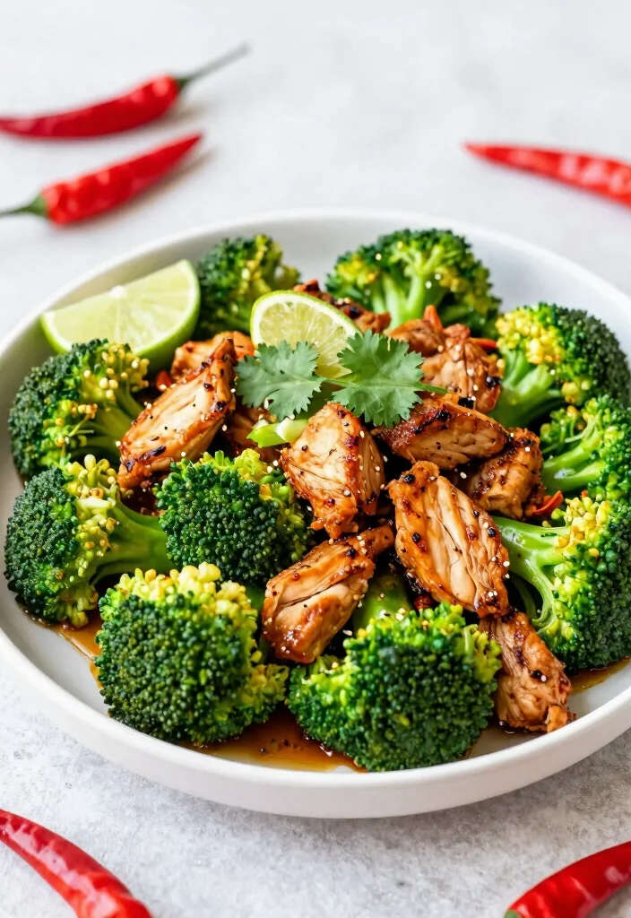 17 Healthy Chicken And Broccoli Stir Fry Recipes - 17. Chipotle Chicken and Broccoli Stir Fry 1