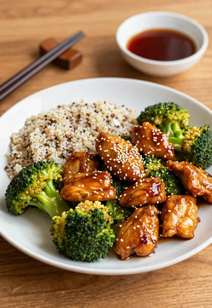 17 Healthy Chicken And Broccoli Stir Fry Recipes - 8. Teriyaki Chicken and Broccoli 1