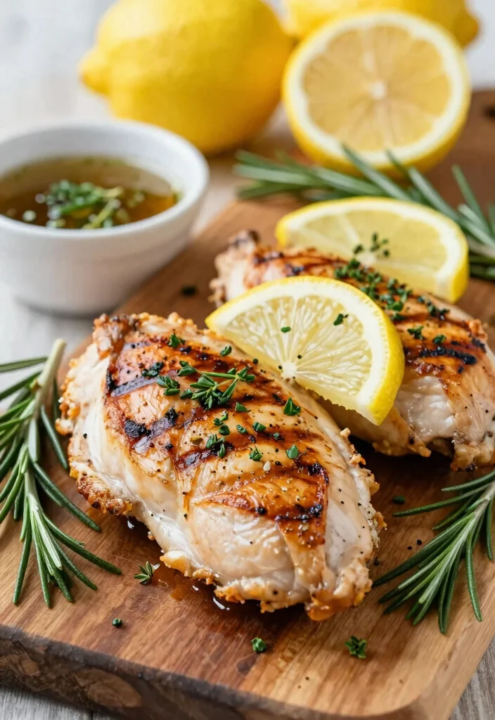 17 High Protein Chicken Meal Prep Recipes for Athletes - 1. Lemon Herb Grilled Chicken 1