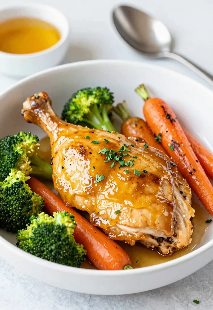 17 High Protein Chicken Meal Prep Recipes for Athletes - 4. Honey Mustard Chicken Meal Prep 1