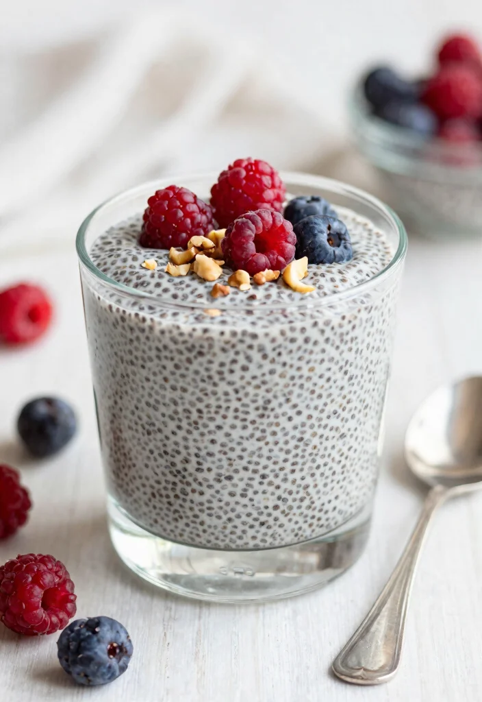17 High Protein Low Carb Meal Prep Recipes - 17. Chia Seed Pudding 1