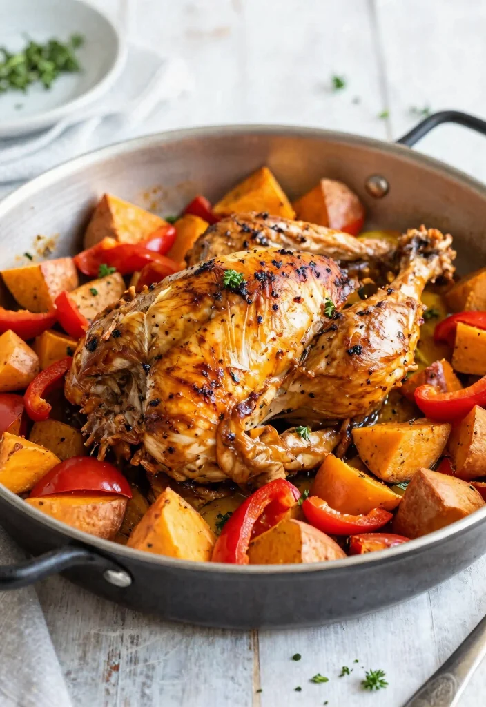 17 High Protein Meal Prep Ideas for the Week - 5. Turkey and Sweet Potato Skillet 1