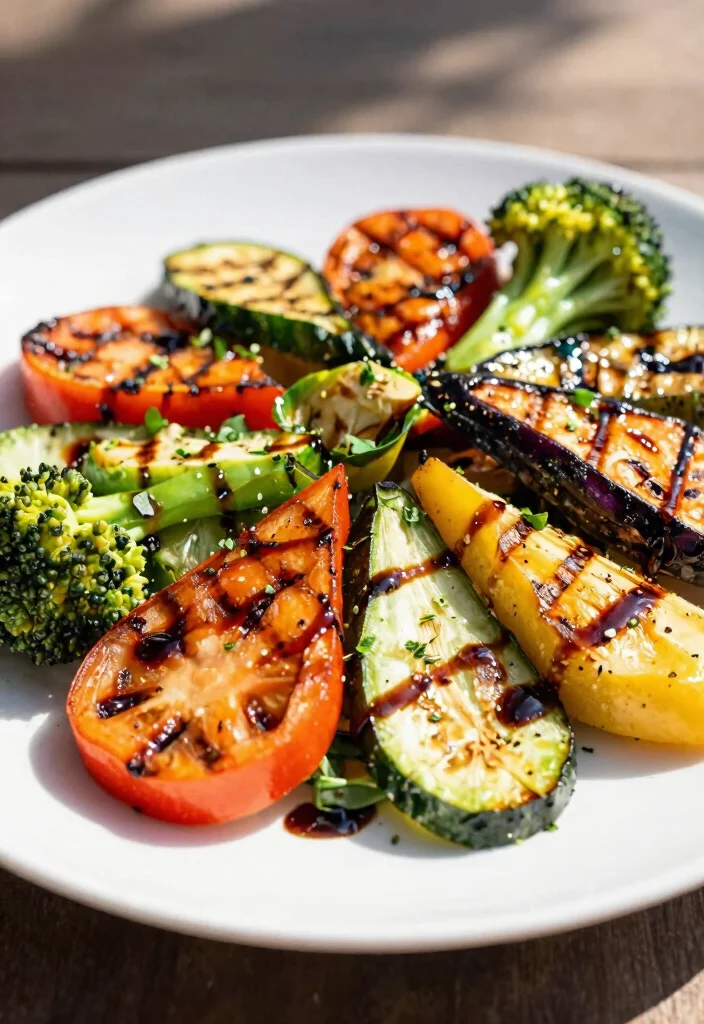 17 Salad Meal Prep Recipes for the Week - 12. Grilled Vegetable Salad 1