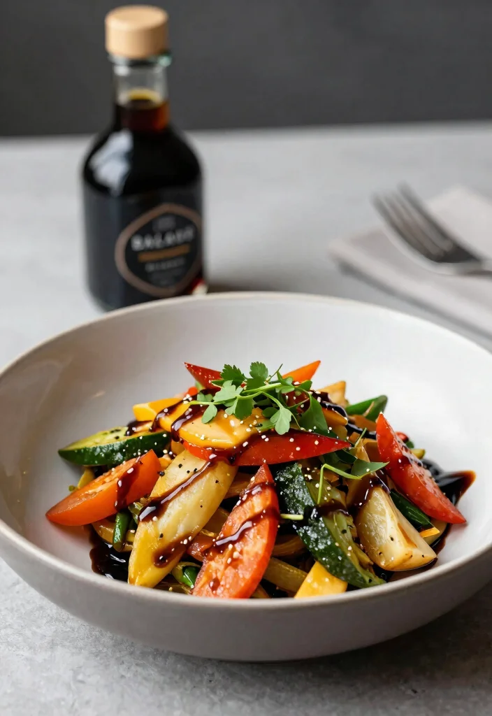 17 Simple Stir Fry Sauce Recipes For Any Protein - 16. Balsamic Vinegar Sauce 1
