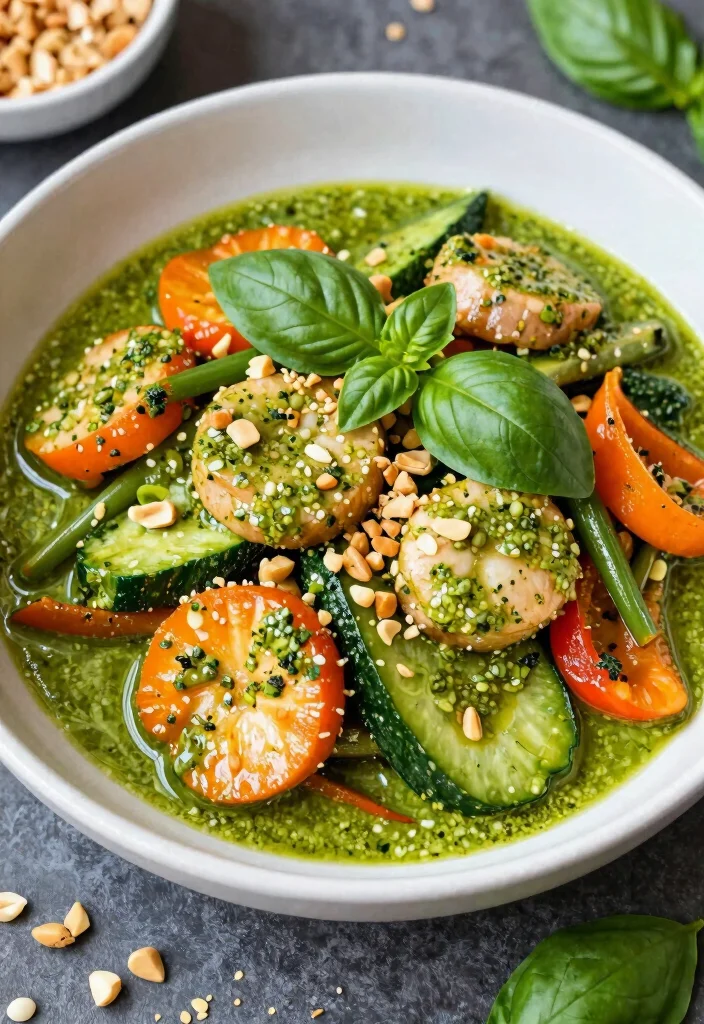 17 Simple Stir Fry Sauce Recipes For Any Protein - 17. Asian Pesto Sauce 1