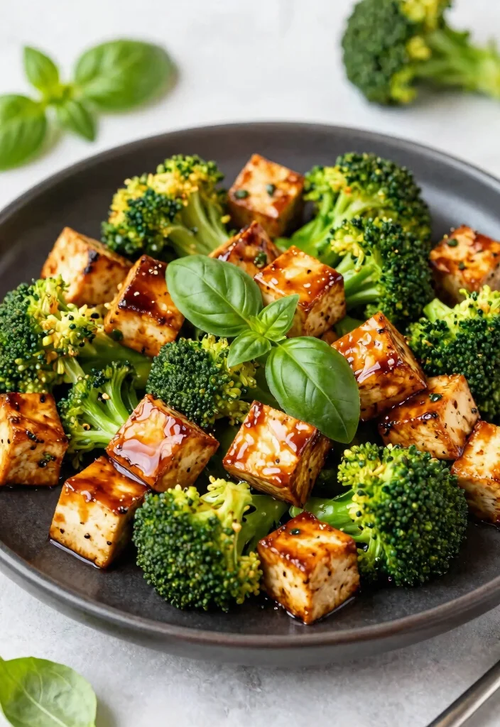 17 Tofu And Broccoli Stir Fry Recipes: Vegan Meal Prep for Busy Professionals - 15. Balsamic Glazed Tofu and Broccoli Stir Fry 1