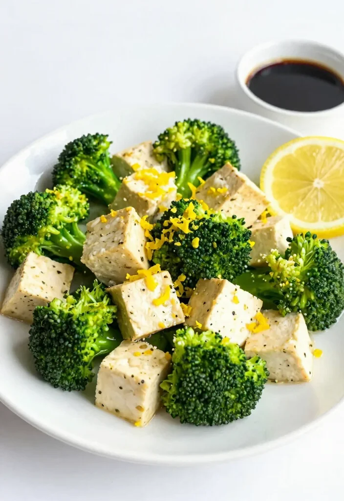 17 Tofu And Broccoli Stir Fry Recipes: Vegan Meal Prep for Busy Professionals - 3. Garlic Lemon Tofu and Broccoli 1