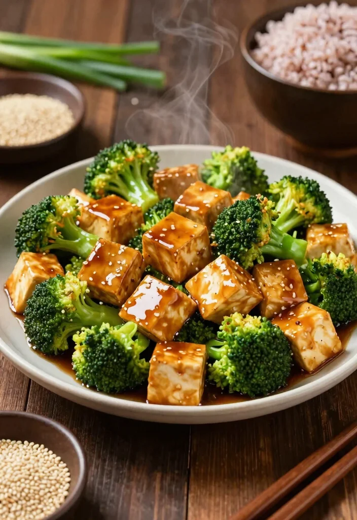17 Tofu And Broccoli Stir Fry Recipes: Vegan Meal Prep for Busy Professionals - 4. Teriyaki Tofu and Broccoli Stir Fry 1
