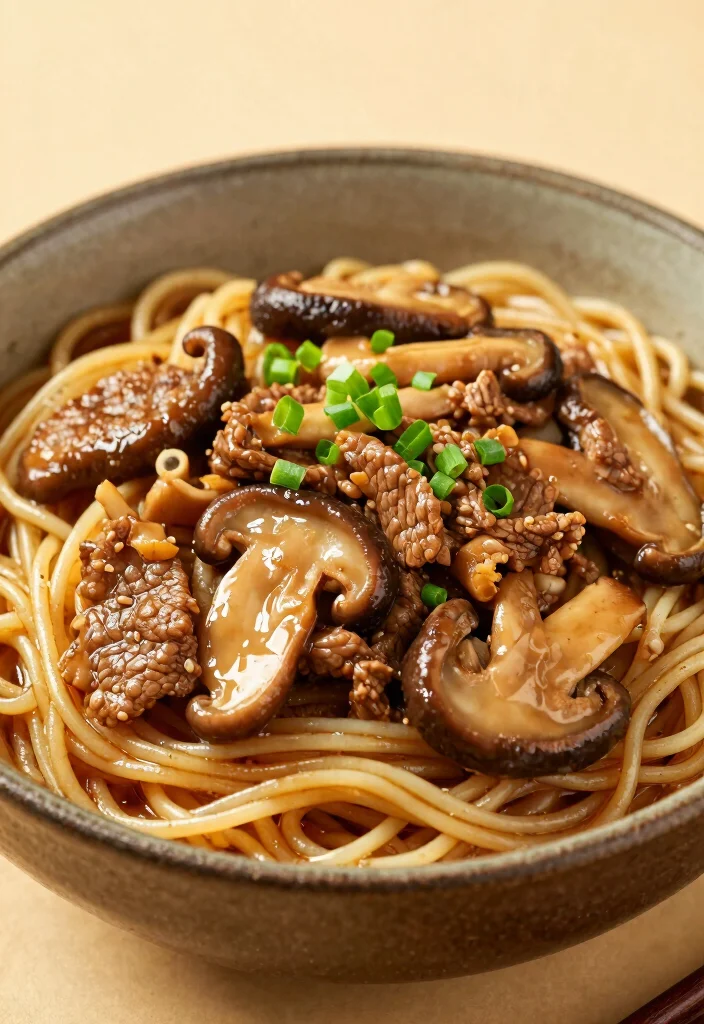 18 Beef Ramen Stir Fry Recipes Full Of Flavor - 12. Beef Ramen Stir Fry with Mushrooms 1