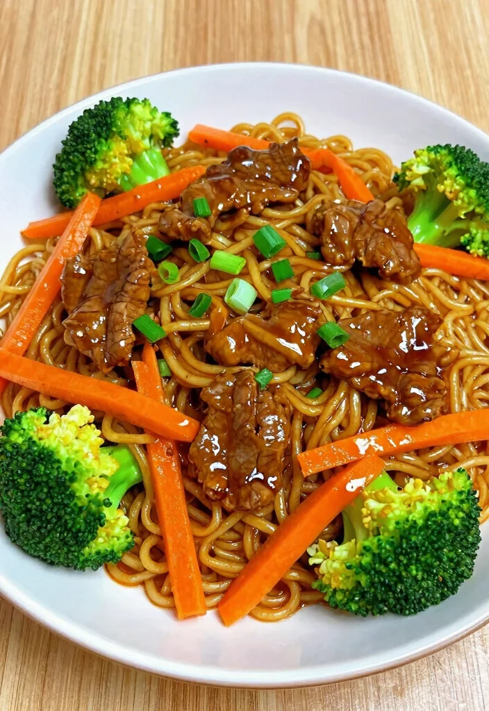 18 Beef Ramen Stir Fry Recipes Full Of Flavor - 2. Teriyaki Beef Ramen Stir Fry 1