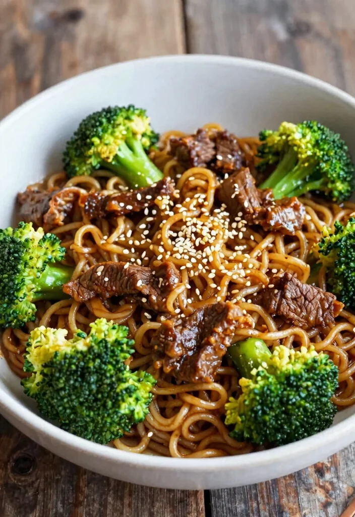 18 Beef Ramen Stir Fry Recipes Full Of Flavor - 4. Beef and Broccoli Ramen Stir Fry 1