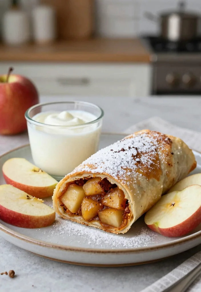 18 Breakfast Burrito Meal Prep Recipes - 13. Apple and Cinnamon Burrito 1